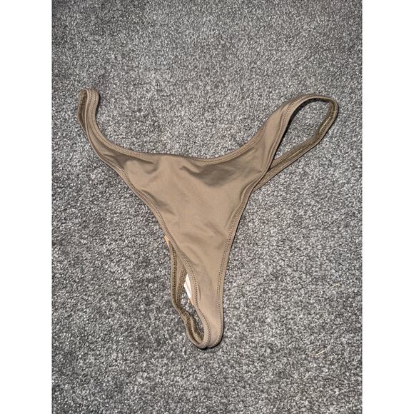 Skims swim thong in tan size large - NEW - Picture 1 of 4